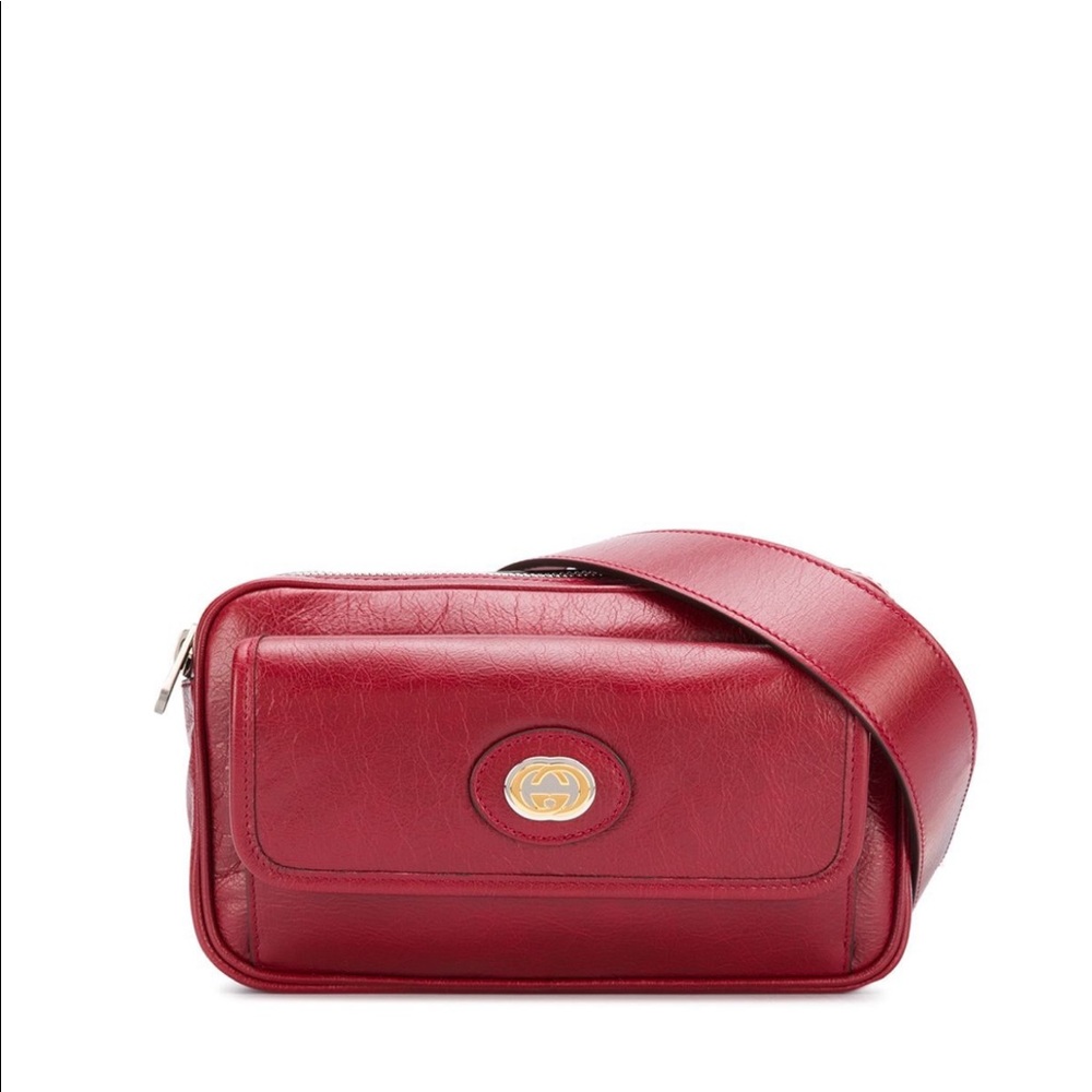 - Gucci leather beltbag/cross shoulder / bumbag unisex NID - Picture 2 of 12